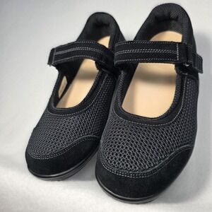 Orthofeet Chattanooga Mary Jane Sandals Women's Sz 7 Black NWOT & Missing Insole